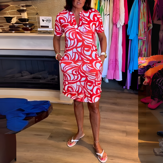 Axela | Lebendiges Minikleid