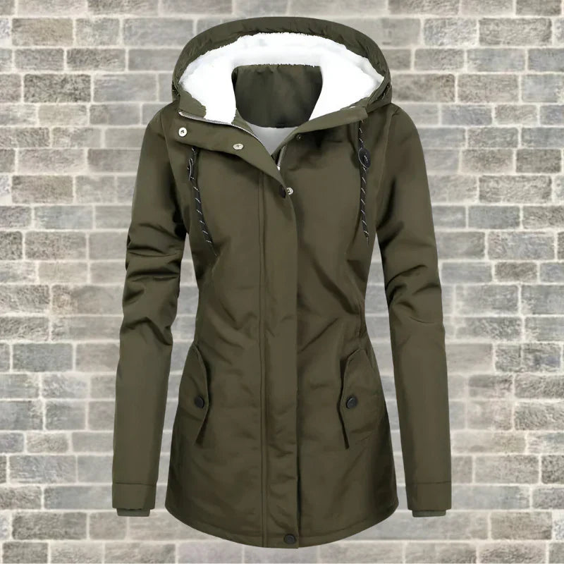 Glaizell | Faltiger Wintermantel