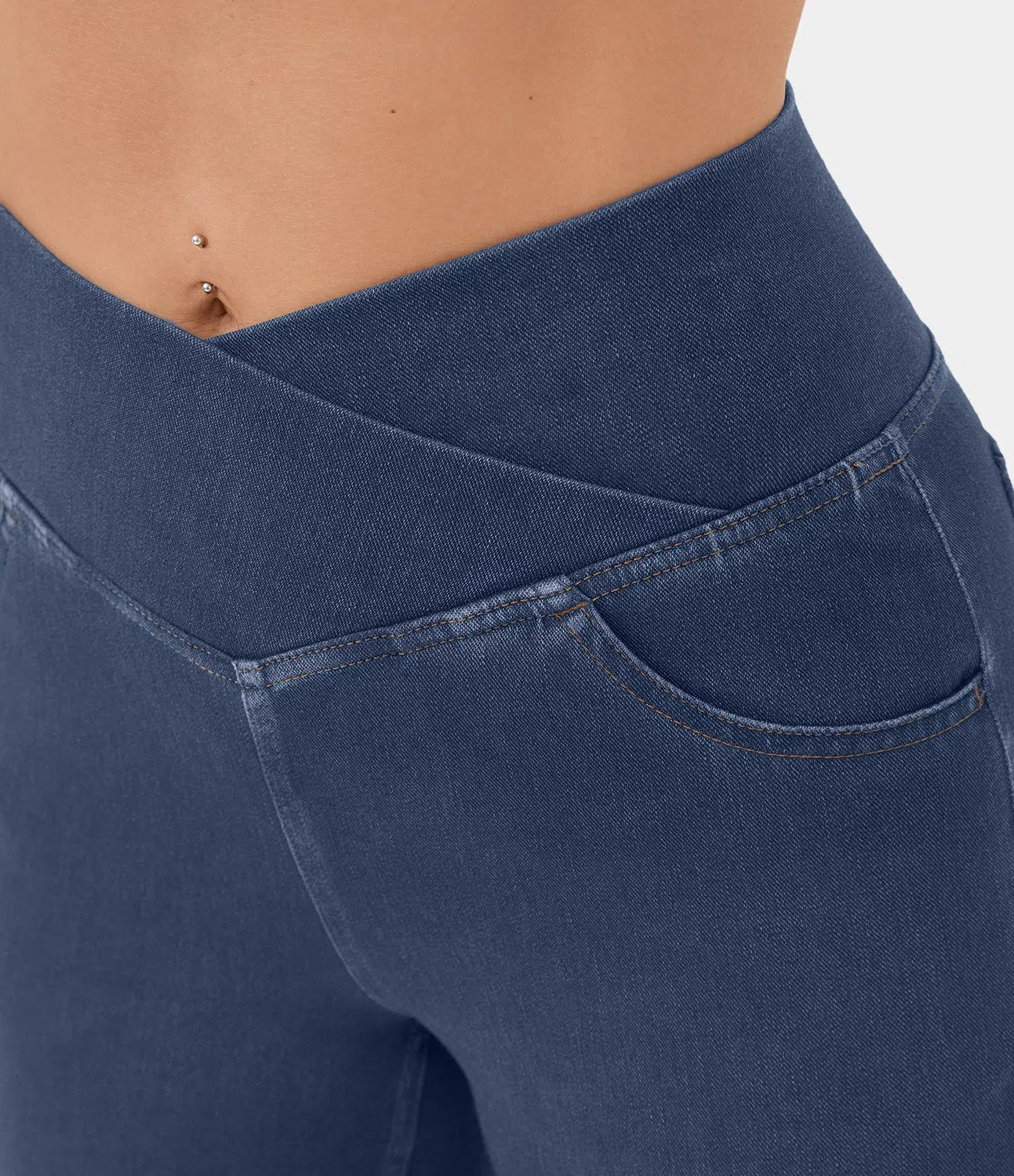 Zaira™ | Hochtaillierte Stretch-Flare-Hose