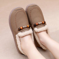 Albira | Bequeme Samtballerinas