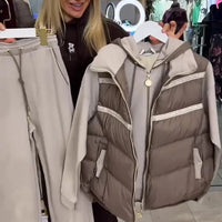 Lysa | Freizeit-Set mit Weste und Kapuzenpullover