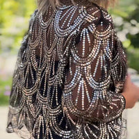 Mimosa | Sparkle-Chic Cardigan