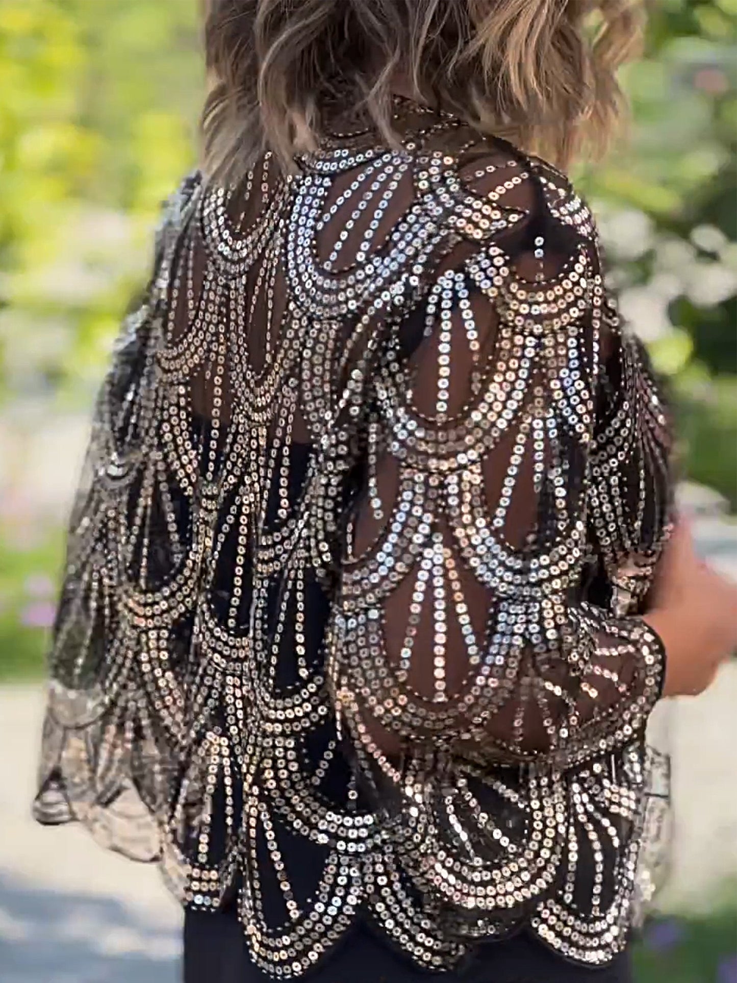 Mimosa | Sparkle-Chic Cardigan