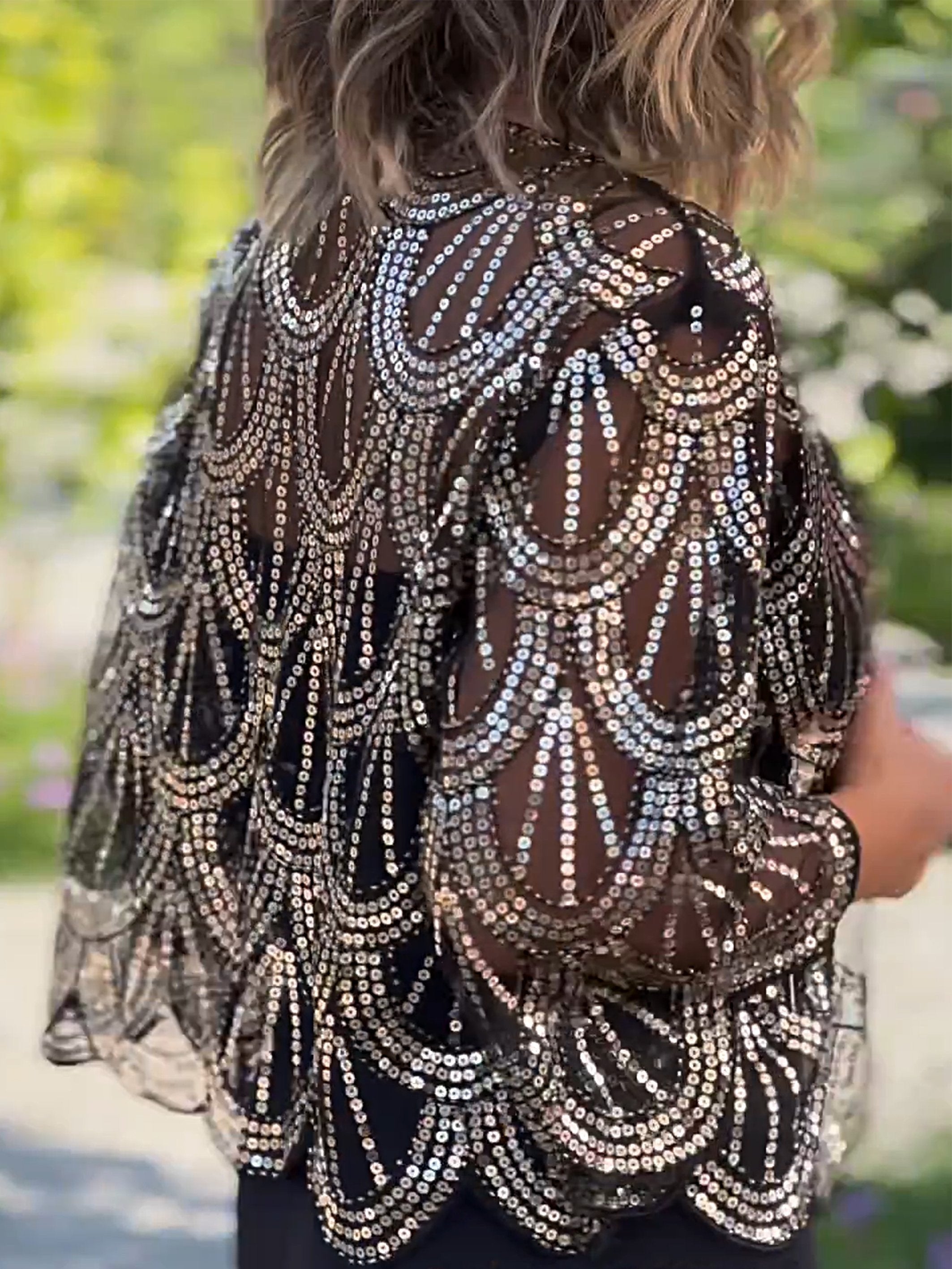 Mimosa | Sparkle-Chic Cardigan