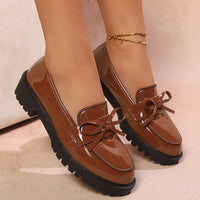 Kina | Damen-Loafers mit Blockabsatz