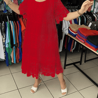 Maren | Sommerkleid mit Spitzenstickerei