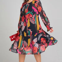 Meilani | trendiges Kleid mit floralem Muster