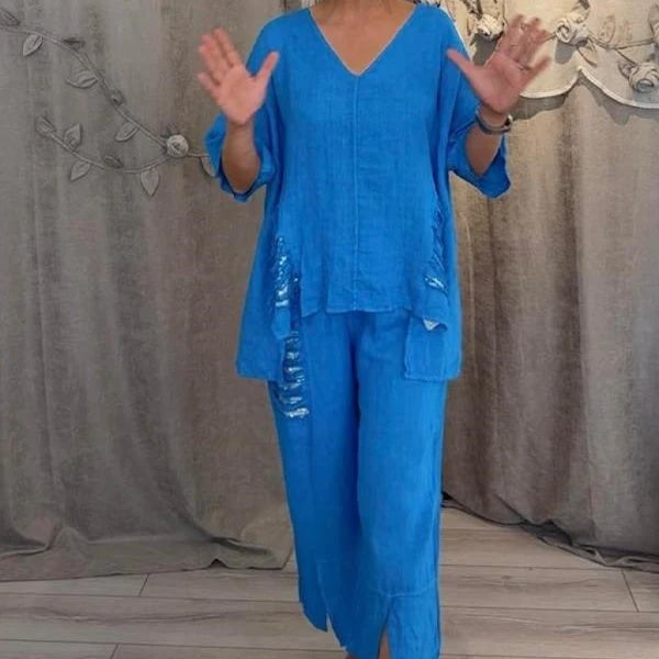 Lyme | Zweiteiliges Set mit V-Ausschnitt