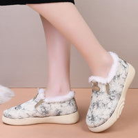 Sivia | Weiche Damen-Mokassins aus Leder und Fell