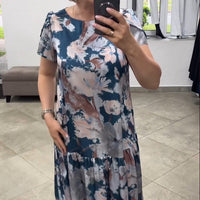 Marilyn™ | Elegantes Sommerkleid mit floralem Muster