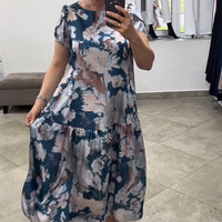 Marilyn™ | Elegantes Sommerkleid mit floralem Muster