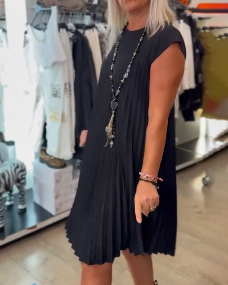 Julissa | Modernes Charme Faltenkleid in A-Linie