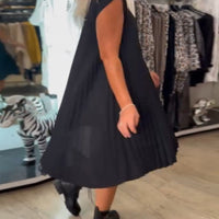 Julissa | Modernes Charme Faltenkleid in A-Linie