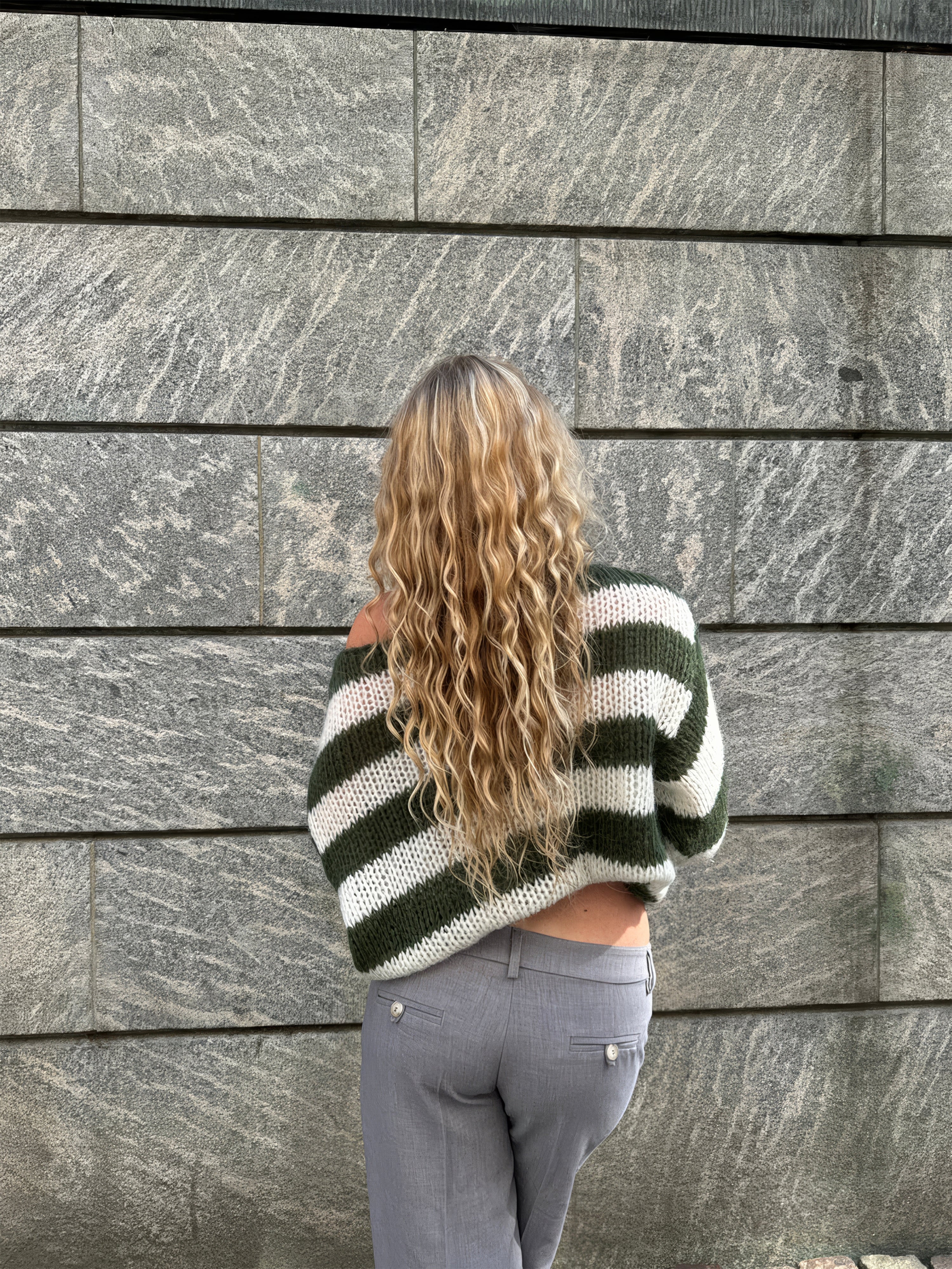 Hannah | Gestreifter Pullover