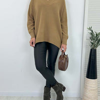 Zoryda | Strickpullover mit V-Ausschnitt