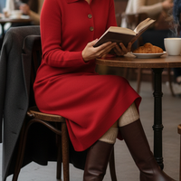 Ailany | Elegantes Midi-Kleid für Damen