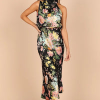 Arceli | elegantes Maxikleid mit Blumenprint