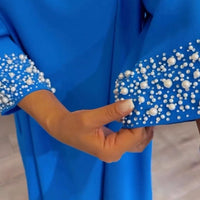 Leni | edles Damenkleid mit Perlenbesatz