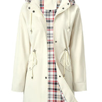 Myla™ | Funktionale Damenjacke mit Karomuster & wasserfestem Komfort