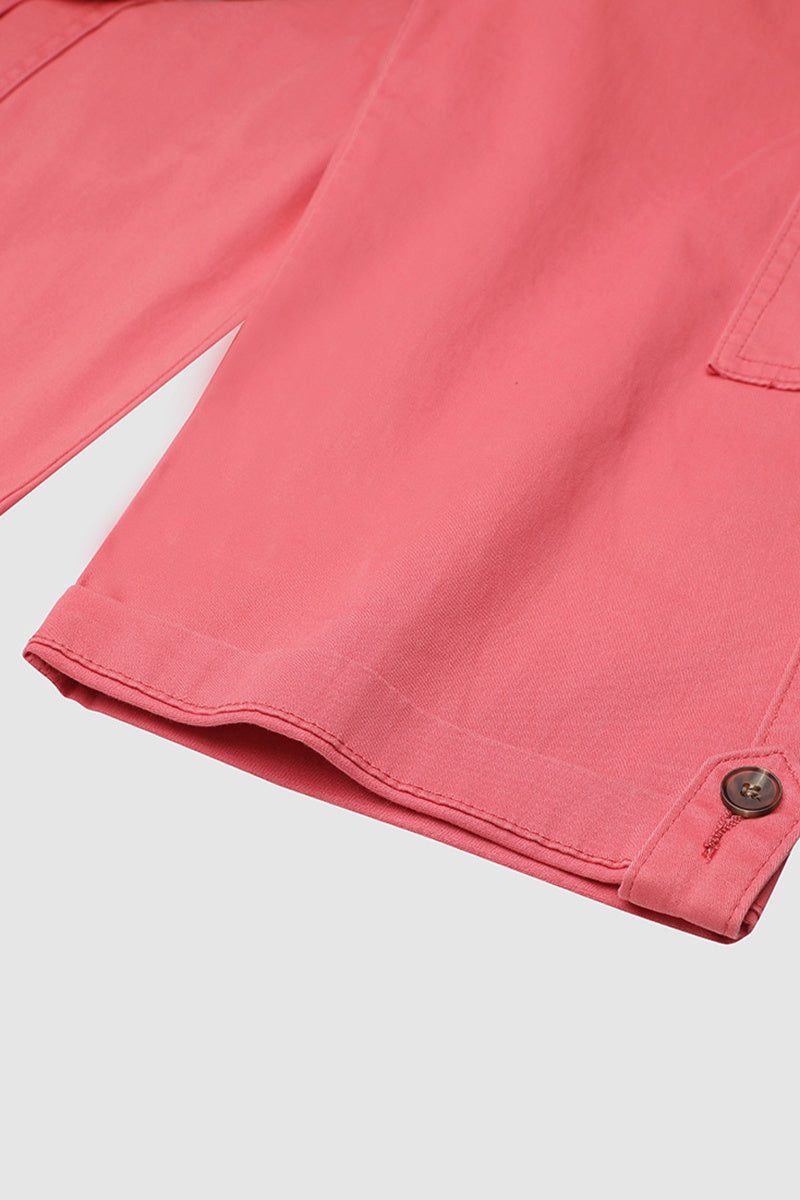 Harper | Lässige Cargohose mit halbhohem Bund und Bundfalten