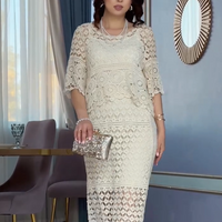 Dalyn | Elegantes Retro-Set mit Spitzen-Ärmeln