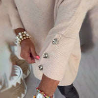 Shaimy | V-Ausschnitt-Pullover