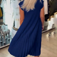 Julissa | Modernes Charme Faltenkleid in A-Linie