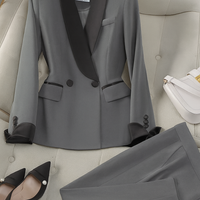 Jhenn | Tailleur mit Cigarette-Hose