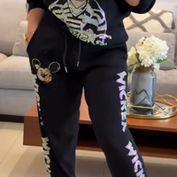 Rashell | Bedrucktes Sweatshirt-Set