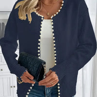 Francesca | Strickjacke für Damen, elegant & mit Perlen