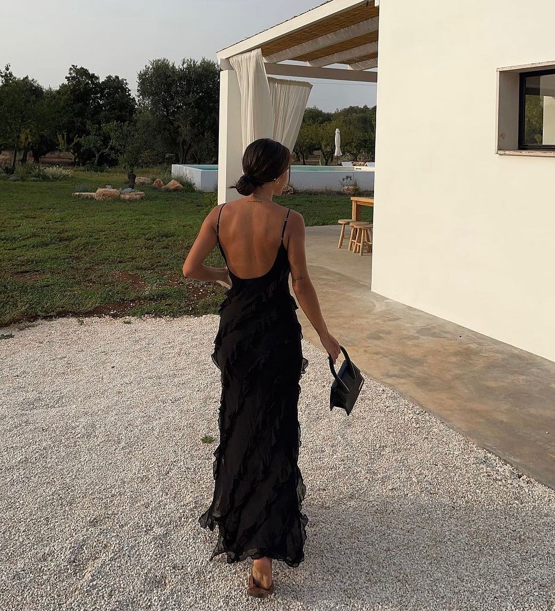 Lana | Feminines Rüschenkleid für Damen