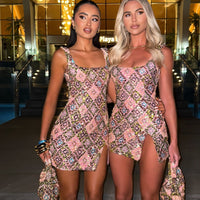 Rocy | Glamouröses Pailletten-Minikleid