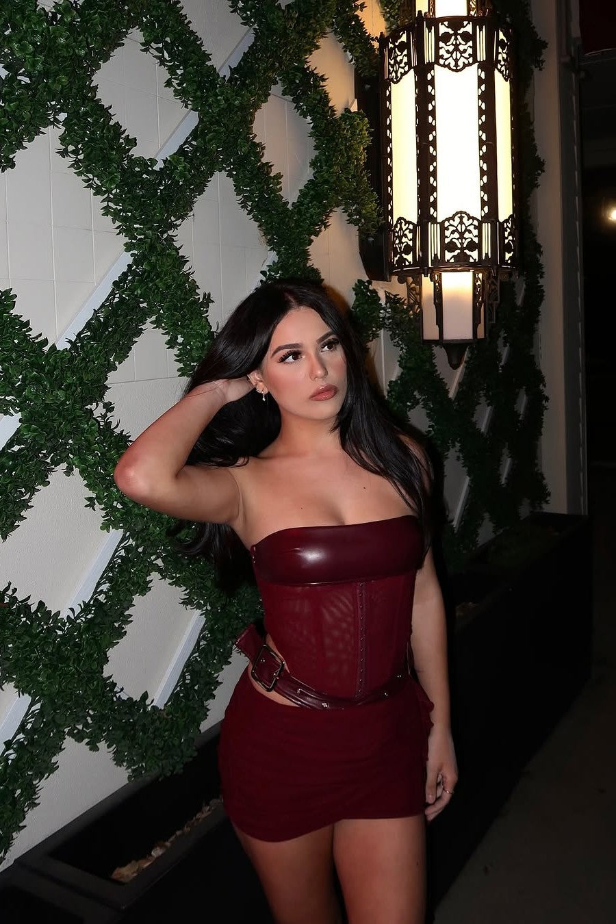 Sylvie | Elegantes trägerloses Minikleid für Damen