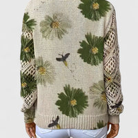 Ariella™ | Modischer Pullover mit eleganten Blütendetails