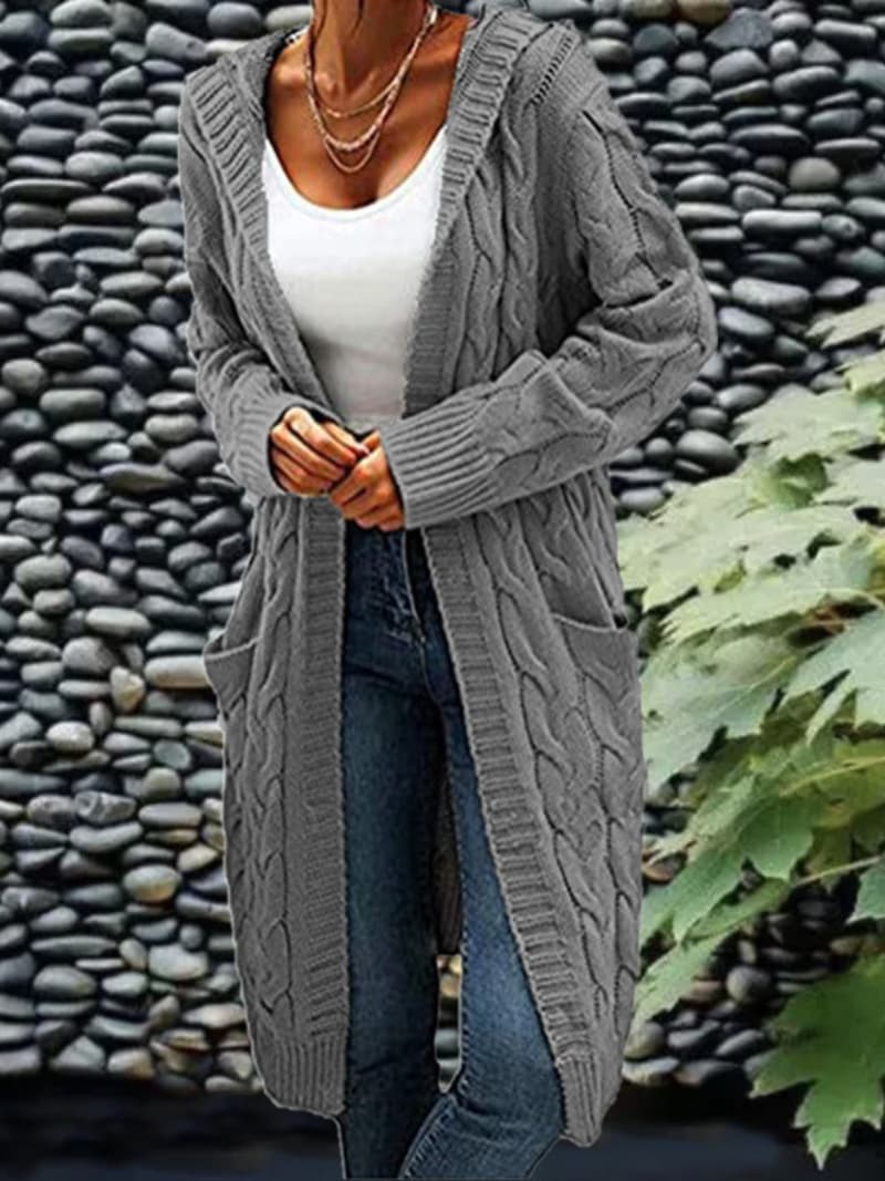 Isabell | Damen-Cardigan mit Taschen