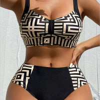 Azari | stylischer zweiteiliger Bikini mit Print