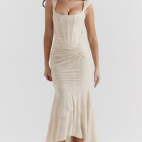 Selina | Zauberhaftes Kleid mit floraler Eleganz