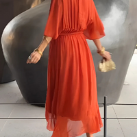 Phina | Zeitlosen Midikleid in Wickeloptik