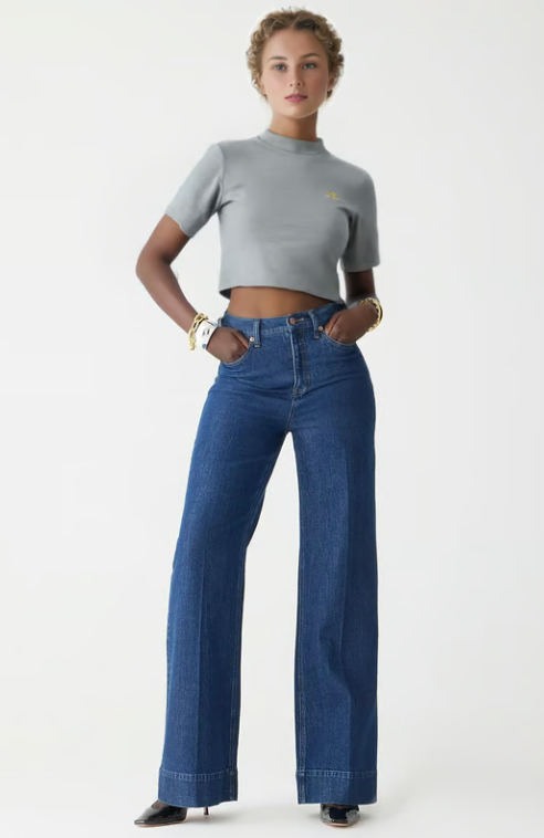 Queen | Weites Bein Denim