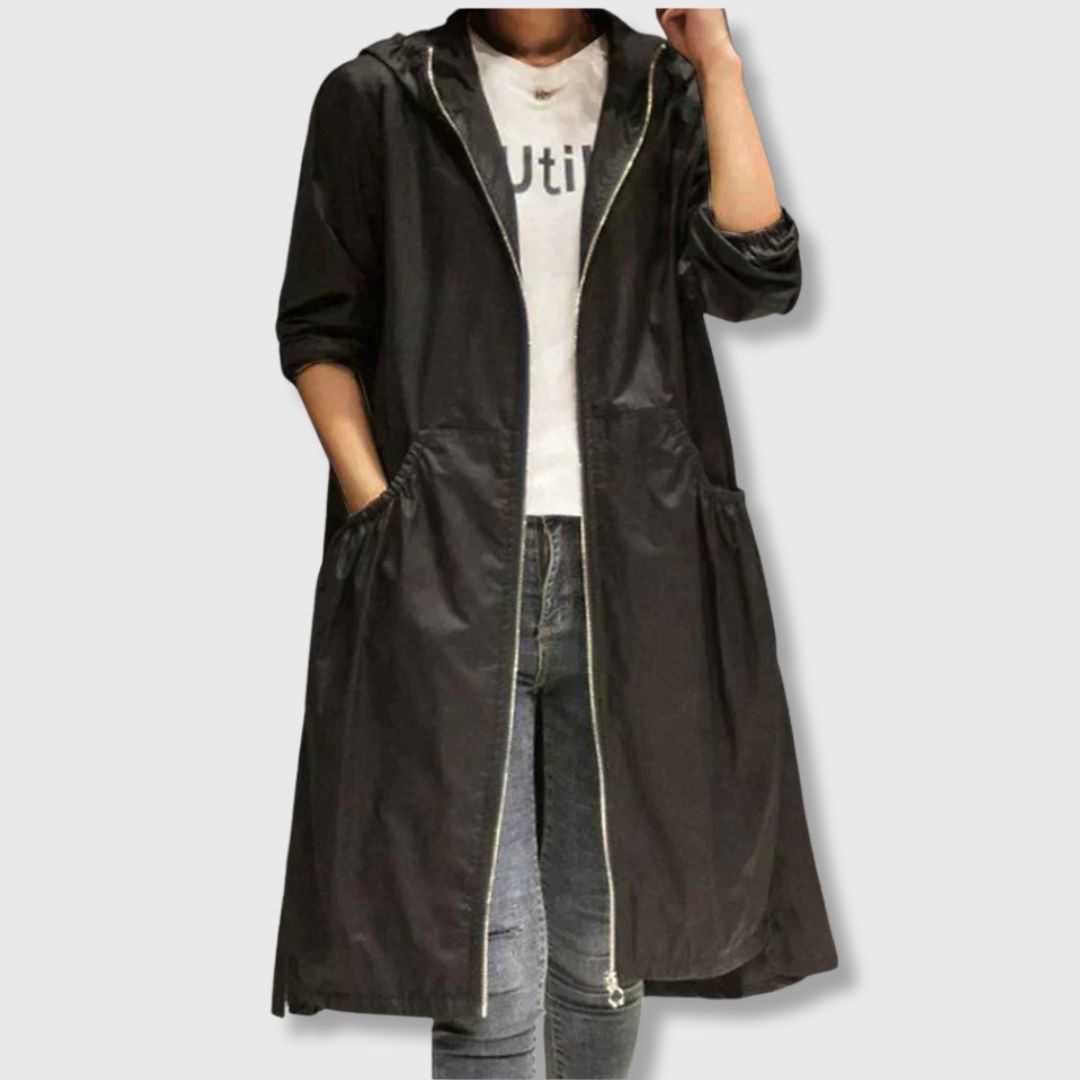 Camila | Damen-Trenchcoat, lang & elegant