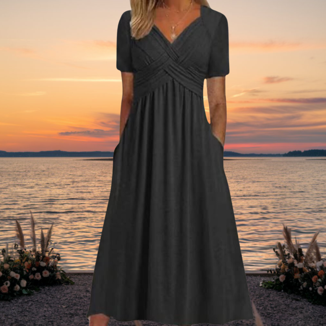 Selina | Zeitloses Kleid mit edlem Schnitt