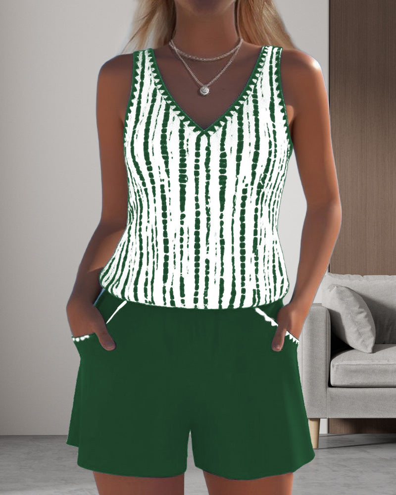 Sasi | Zweiteiliger Badeanzug mit Print