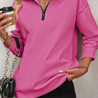 Hanna | Sweatshirt mit Reißverschluss