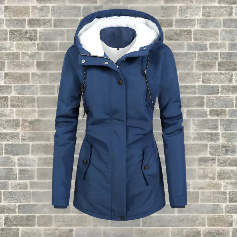 Glaizell | Faltiger Wintermantel