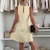 Judith | elegantes Kleid in Midi-Länge