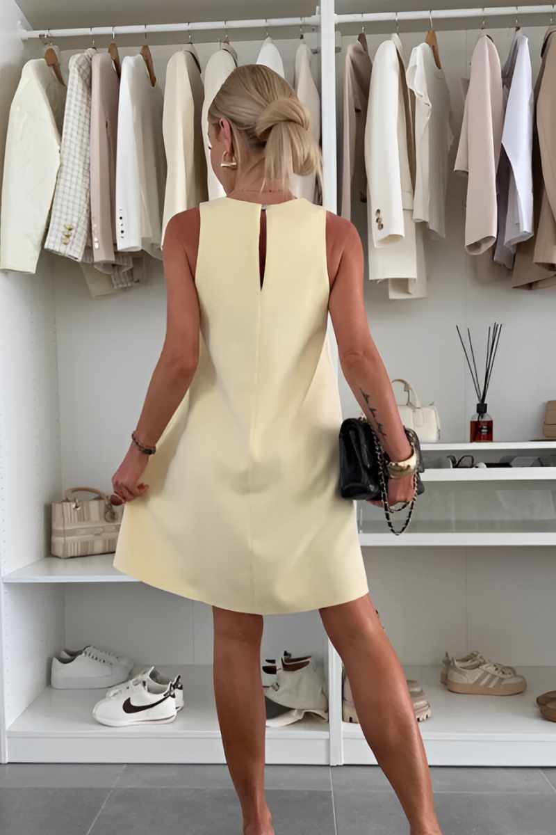 Judith | elegantes Kleid in Midi-Länge