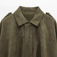 Keilani | luxuriöse Wildlederjacke mit perfekter Passform