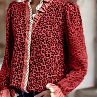 Jonah | Leopardenmuster Bluse