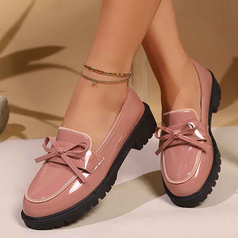 Kina | Damen-Loafers mit Blockabsatz
