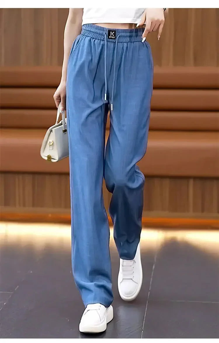 Ally | Damenhosen mit Kordelzug und elastischem Bund